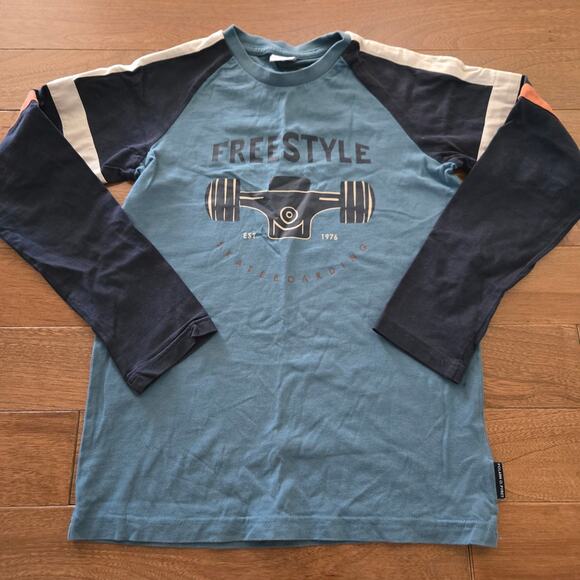 Polarn O. Pyret Other - Polarn O. Pyret Long Sleeve Tee-Shirt Graphic Freestyle Skateboarding 8-10 Years